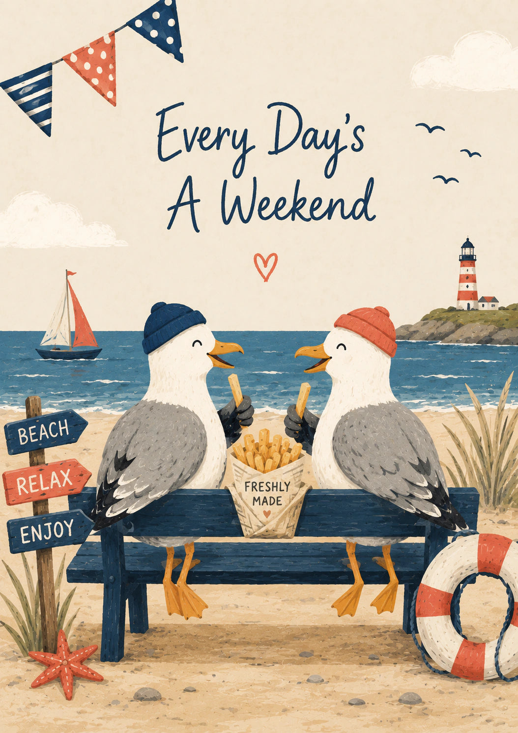 Retirement - Personalised Card — with punch holes