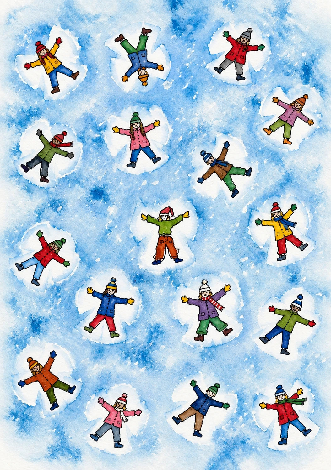 Christmas - Personalised Card — with punch holes