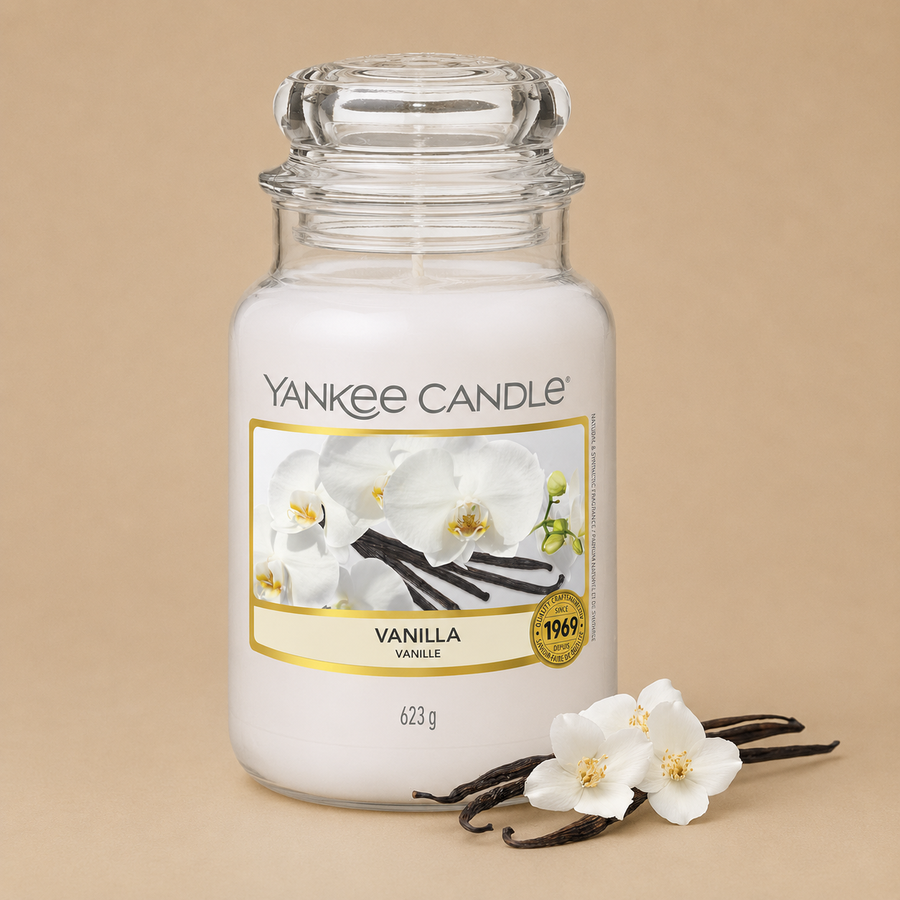 Yankee Candle Scented Candle Large Jar - Vanilla