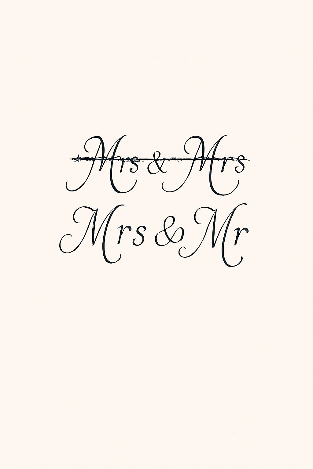Wedding Personalised Card