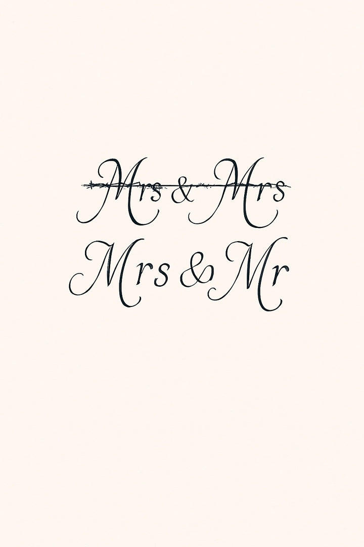 Wedding Personalised Card
