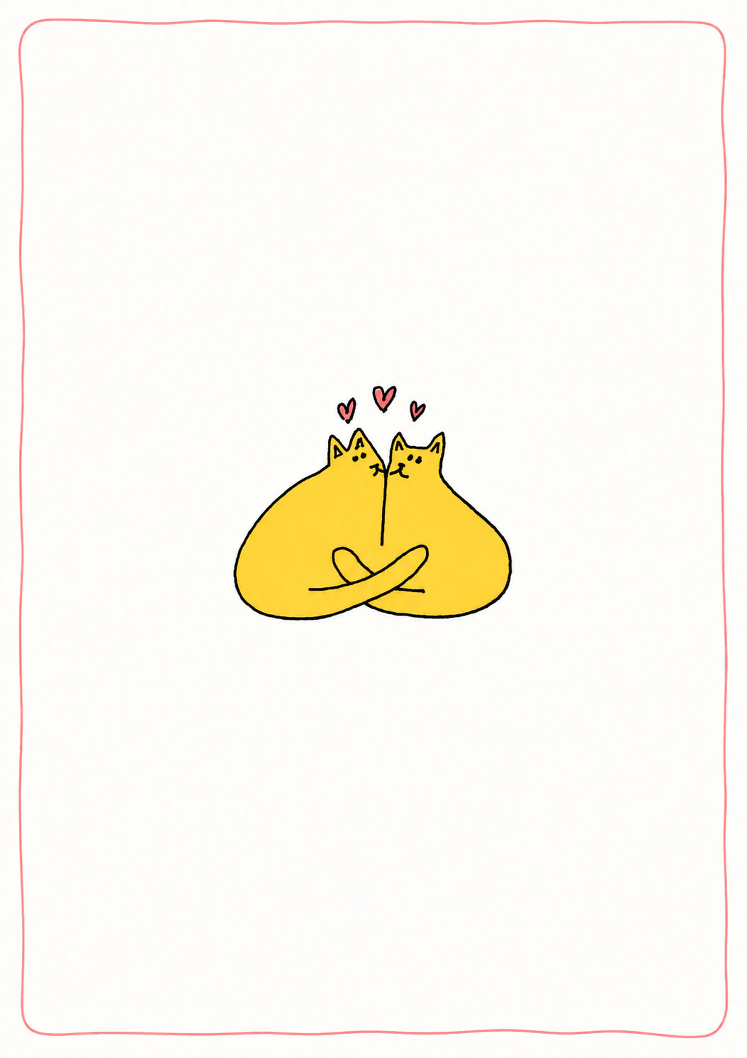 Friendship - Personalised Card — with punch holes