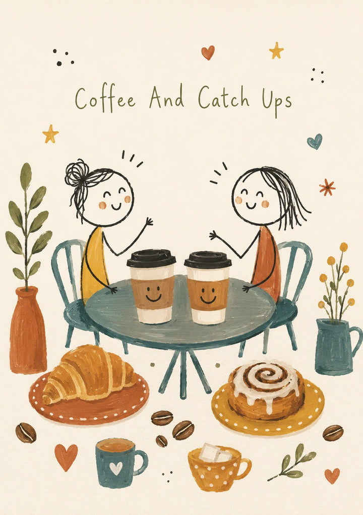 Friendship - Personalised Card — with punch holes