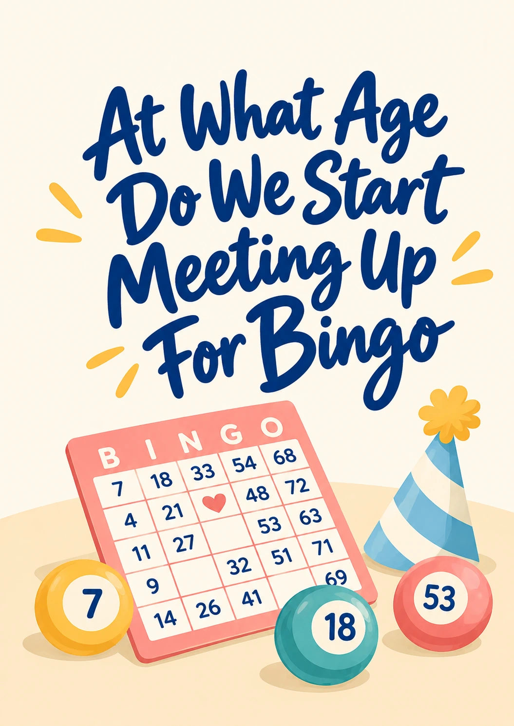Funny Bingo Night Meet Up friendship Card for Cousin