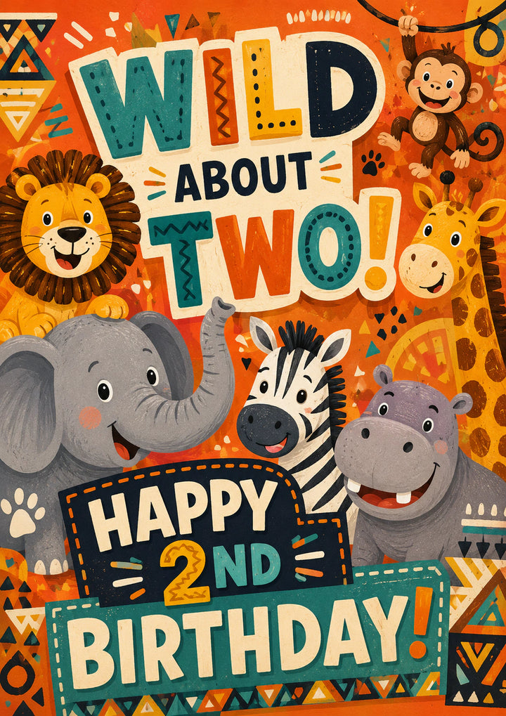 Birthdays - Personalised Card