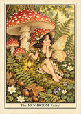 Load image into Gallery viewer, Enchanted Mushroom Fairy Birthday Card for Kids
