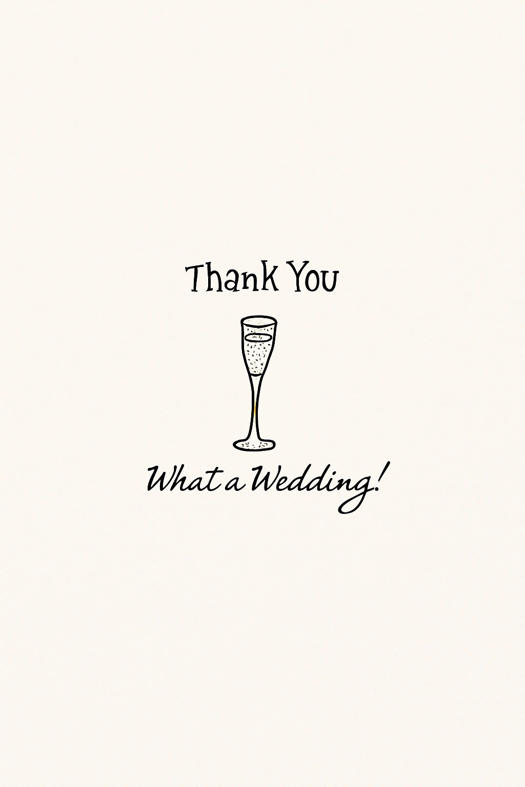 Wedding Personalised Card