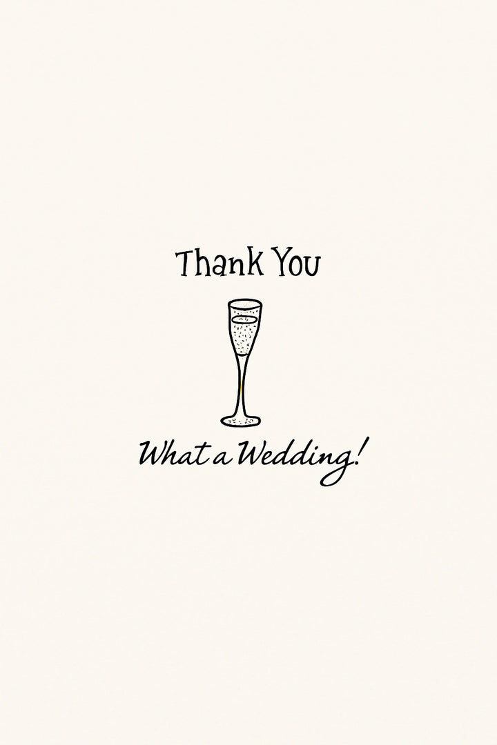 Wedding Personalised Card