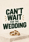 Load image into Gallery viewer, Funny Can't Wait for the Wedding Card for Brother
