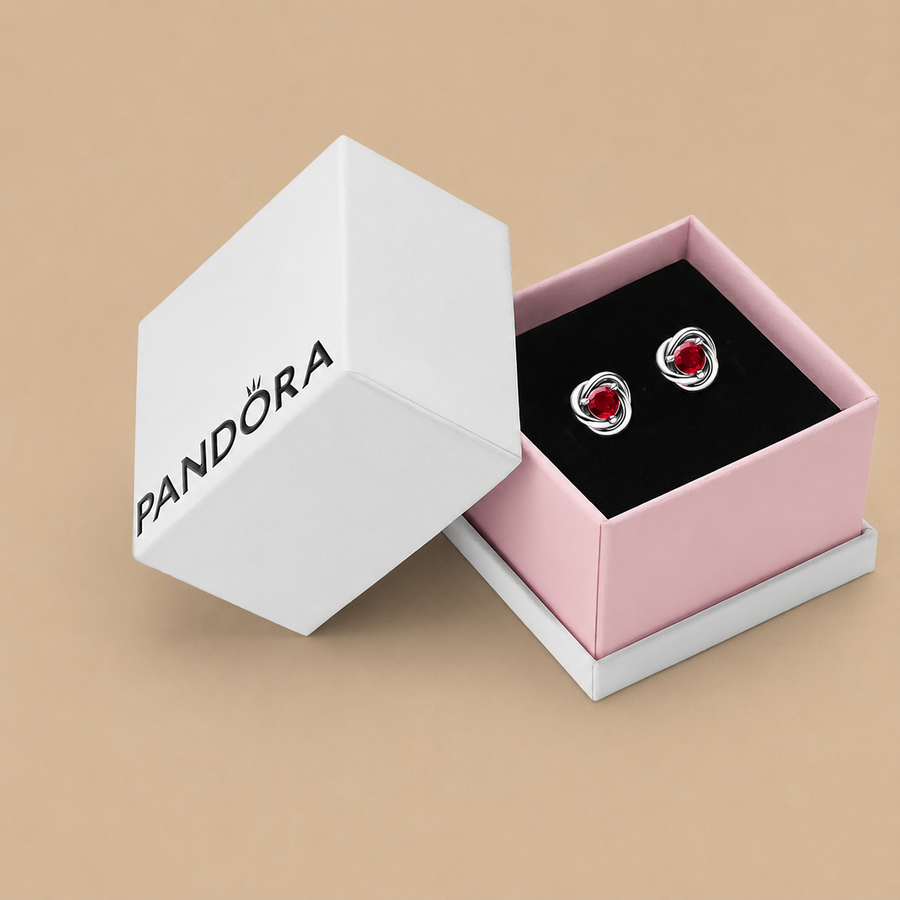 Pandora Timeless Sparkling Herbarium Cluster Stud Earrings