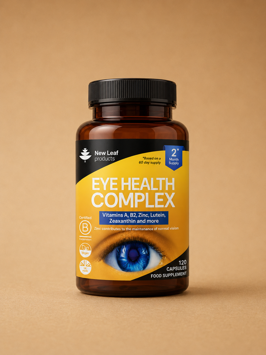 New Leaf Lutein & Zeaxanthin Eye Support – 120 Capsules