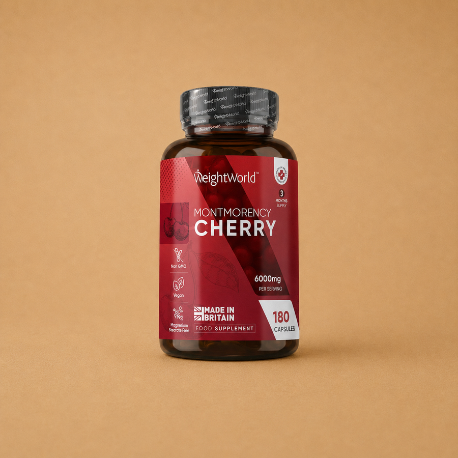 WeightWorld Montmorency Cherry Capsules – 180 Pack