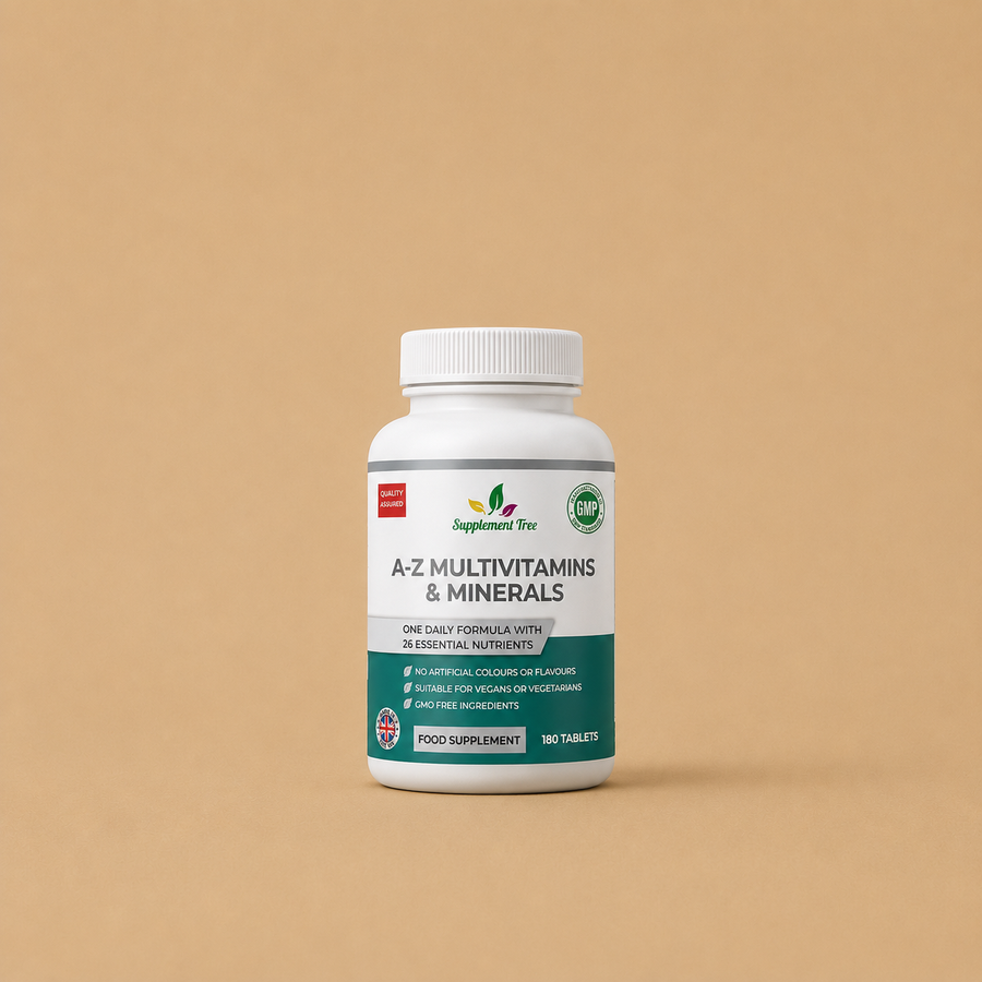 Supplement Tree A-Z Multivitamins – 180 Tablets