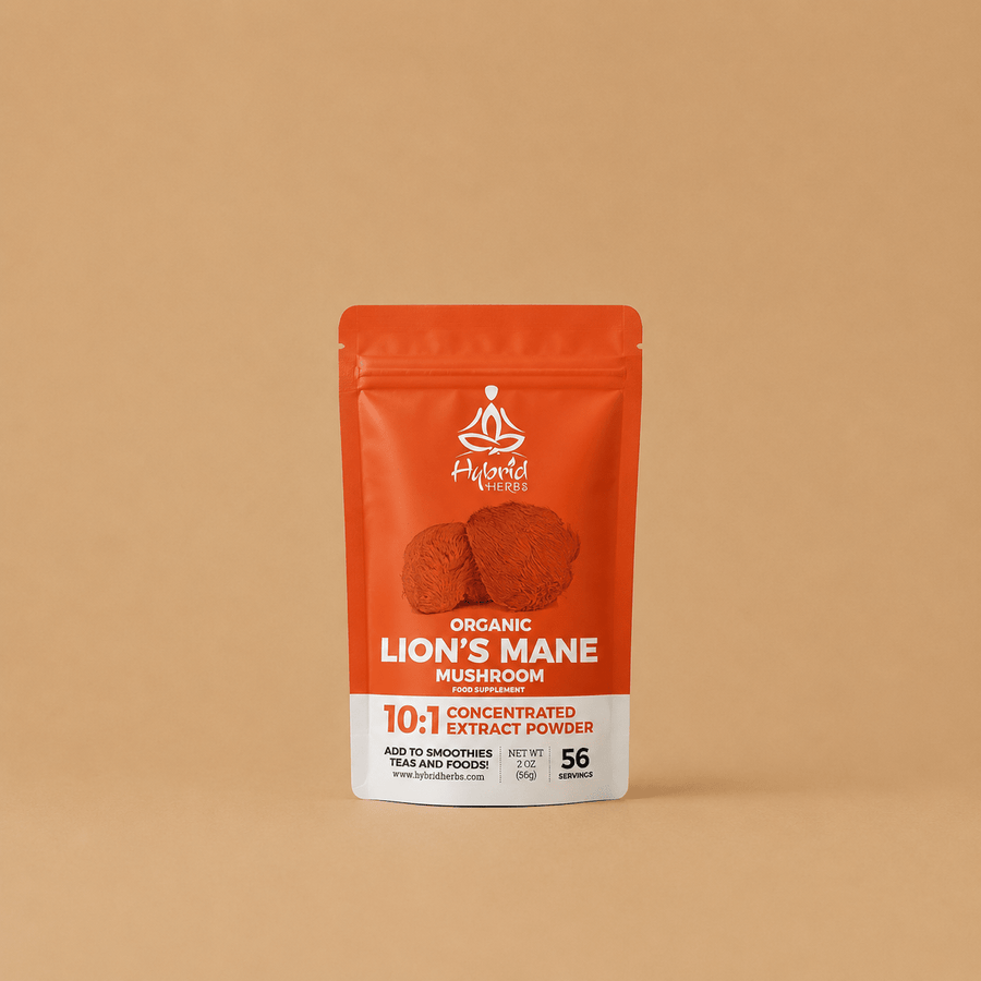 Hybrid Herbs Lion's Mane Powder