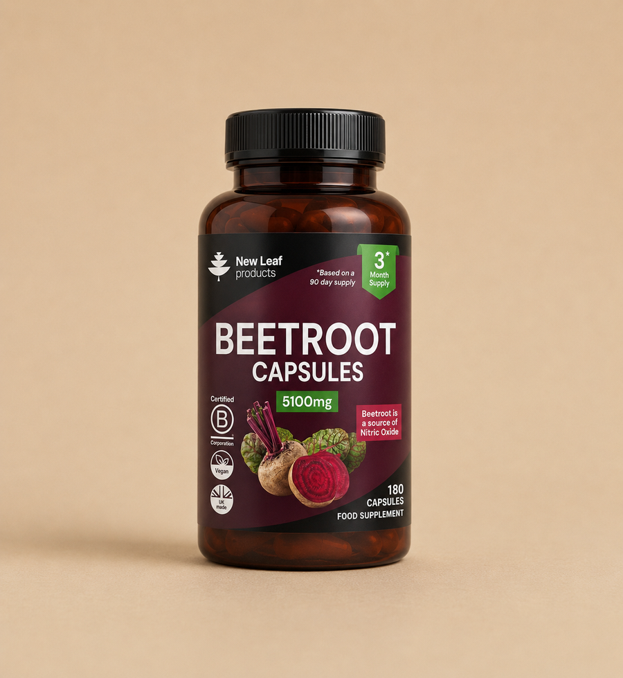 New Leaf Beetroot Capsules – 180 Pack