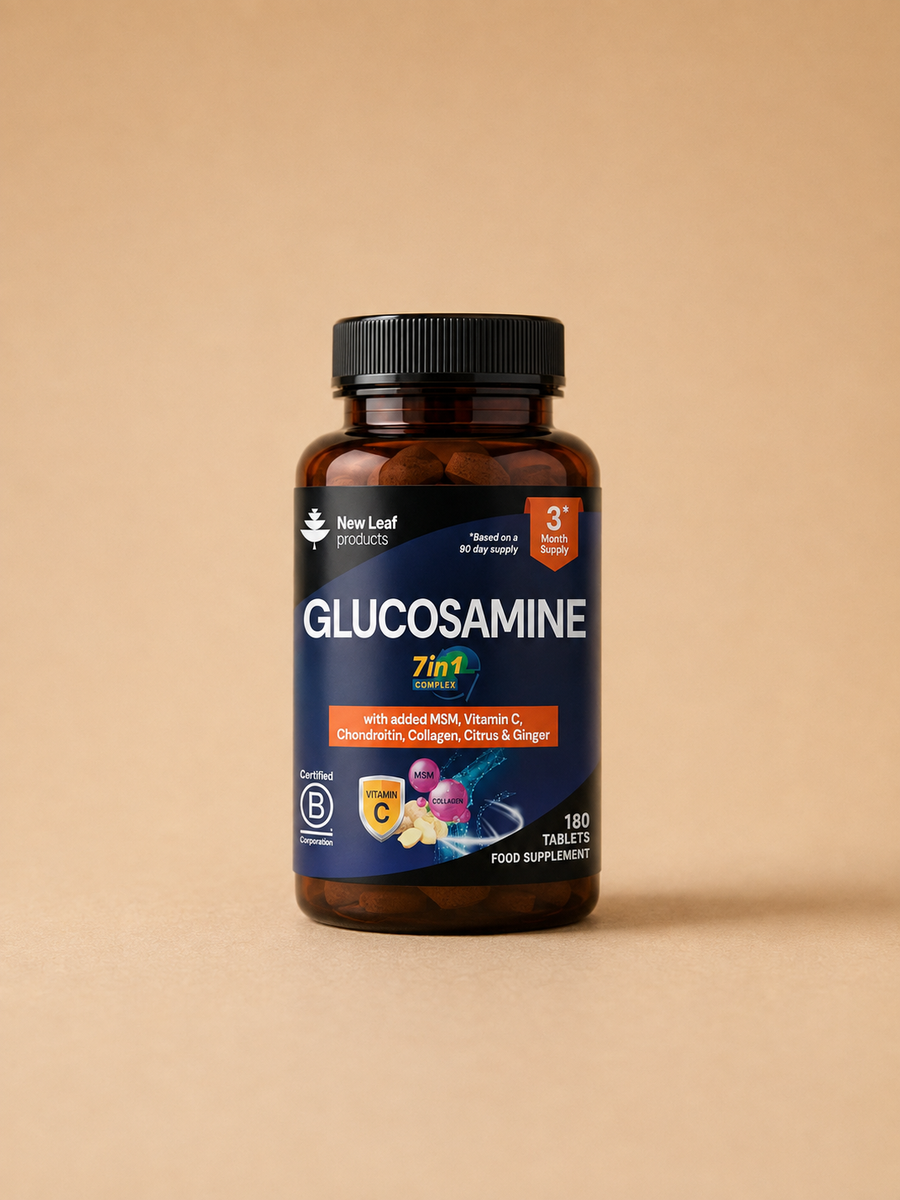 New Leaf Glucosamine 7-in-1 Complex – 180 Tablets
