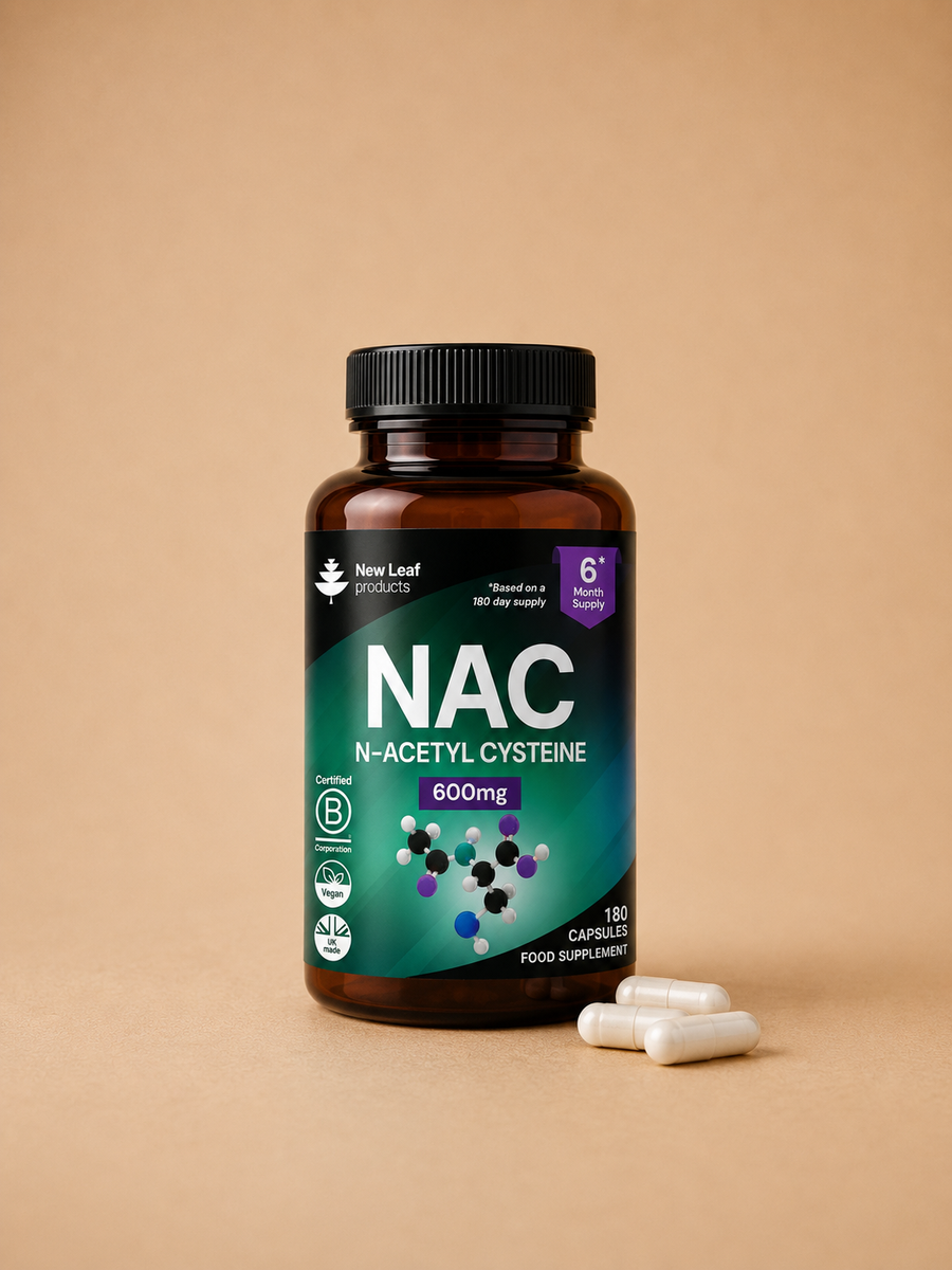 New Leaf NAC Capsules – 180 Pack
