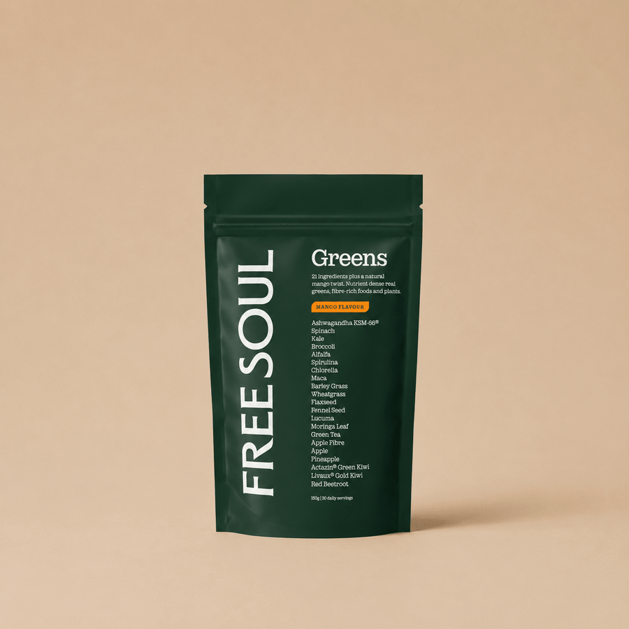 Free Soul Greens Mango Powder