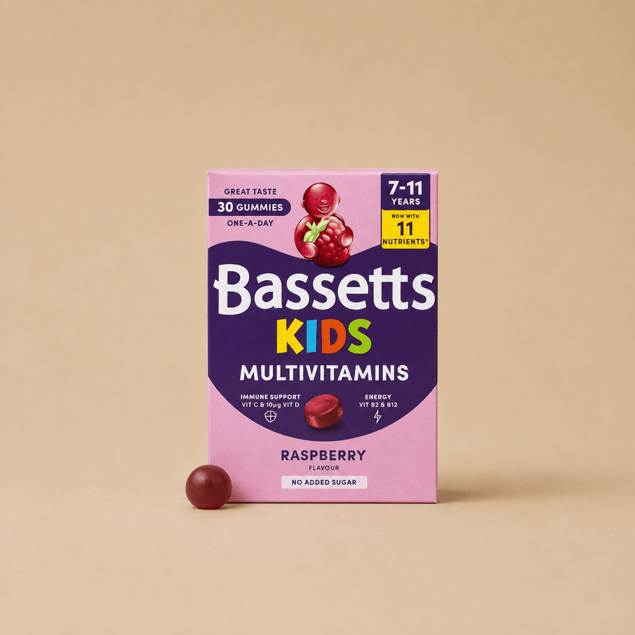 Bassetts Kids Multivitamin Raspberry Gummies