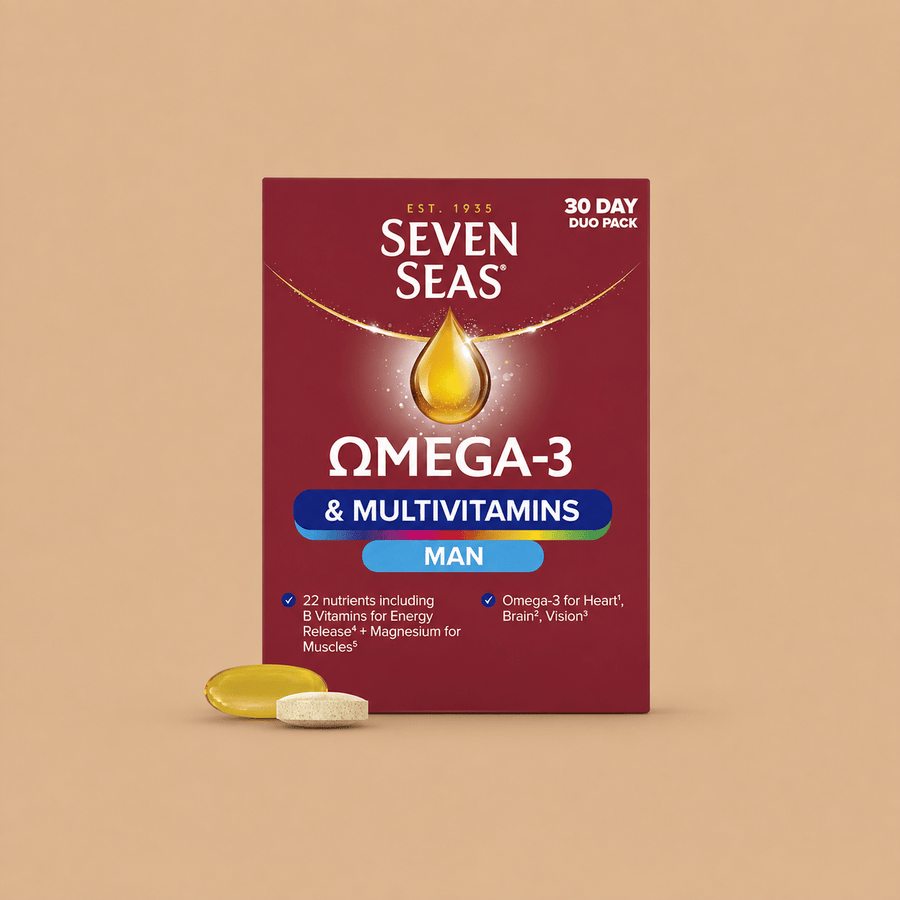Seven Seas Men's Omega-3 & Multivitamins
