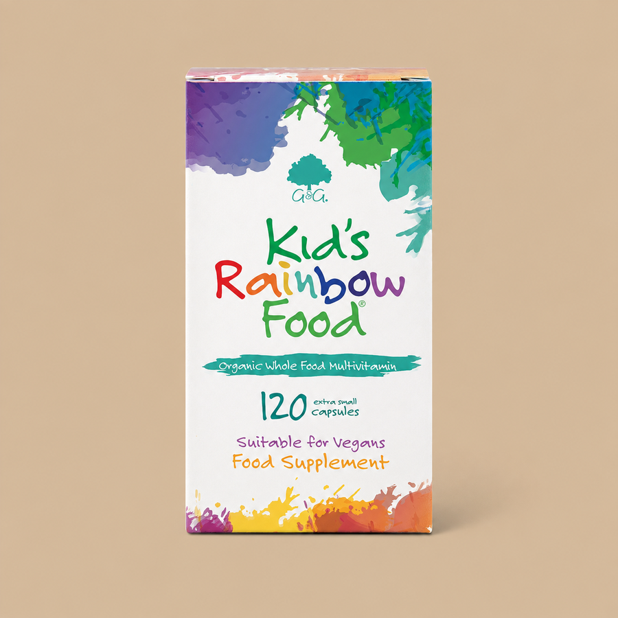 G&G Kids Rainbow Food Multivitamins – 120 Capsules