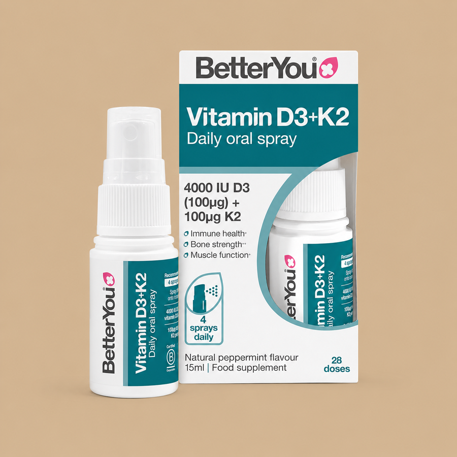 BetterYou Vitamin D3 + K2 Oral Spray