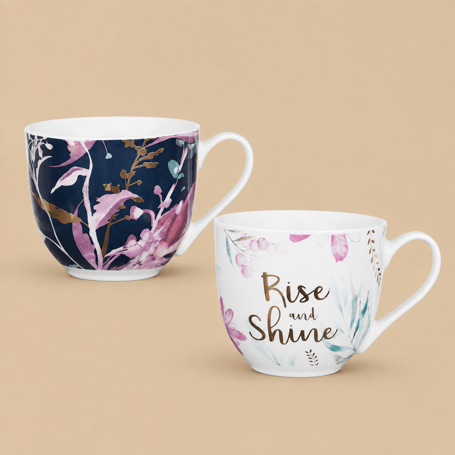 Invero Coloured Stoneware Mug Set