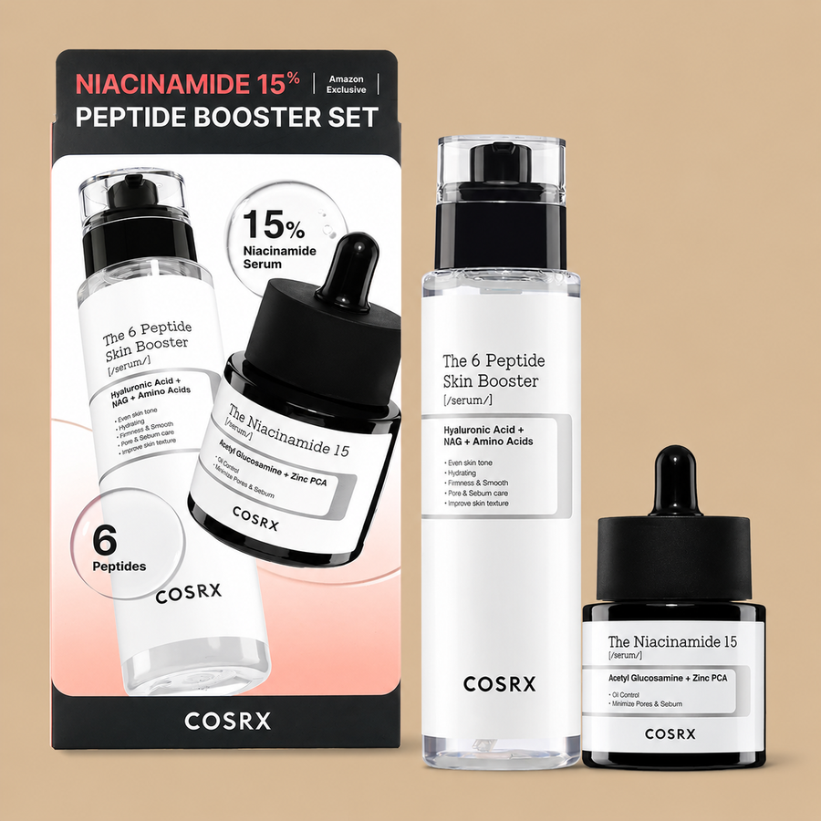 COSRX Niacinamide & Peptide Skincare Set