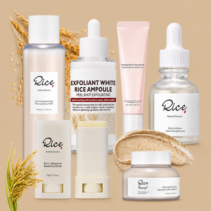 Korean Ginseng & Ampoule Skincare Set