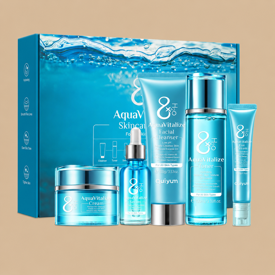 QUIYUM AquaVitalize Hydrating Skincare Set