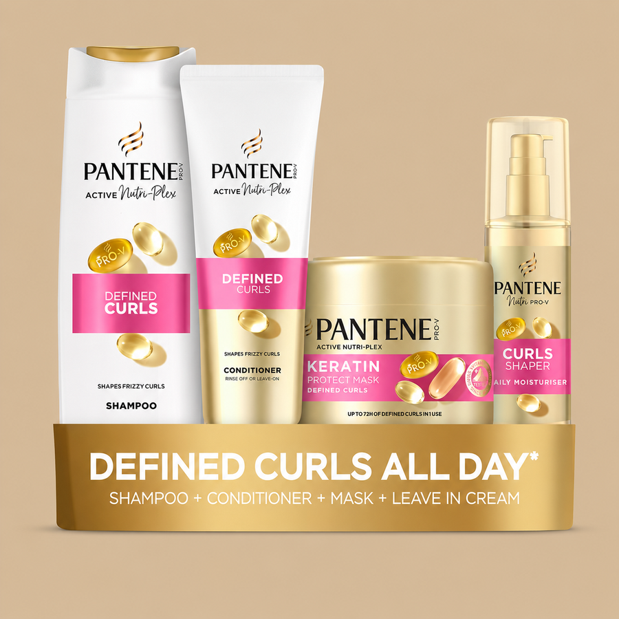 Pantene Pro-V Defined Curls Shampoo & Haircare Set
