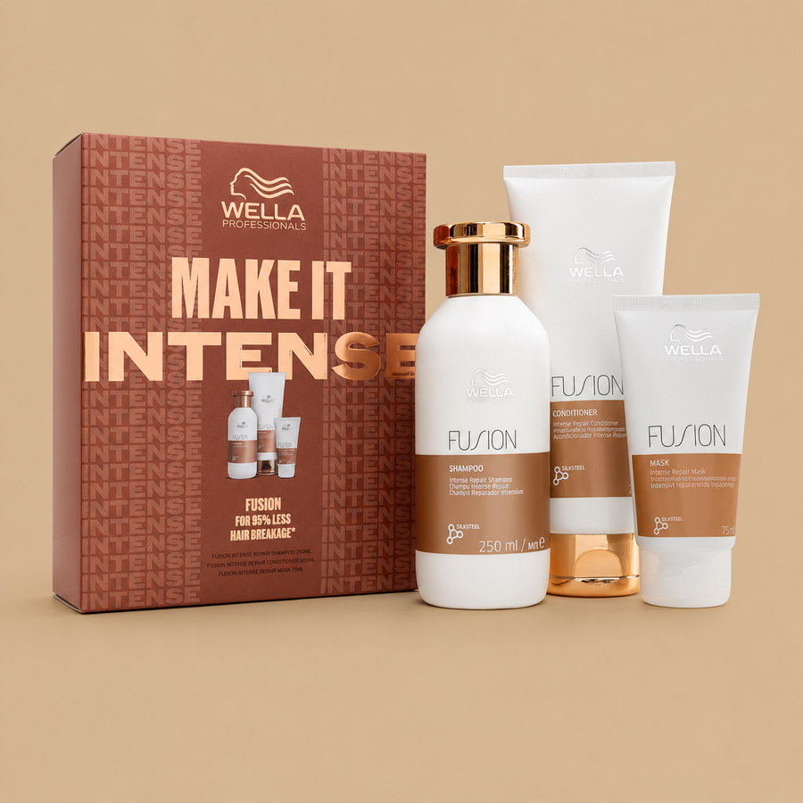 Wella Professionals Fusion Intense Repair Shampoo Haircare Set