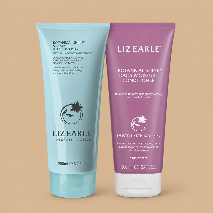 Liz Earle Botanical Shine Shampoo & Conditioner Set