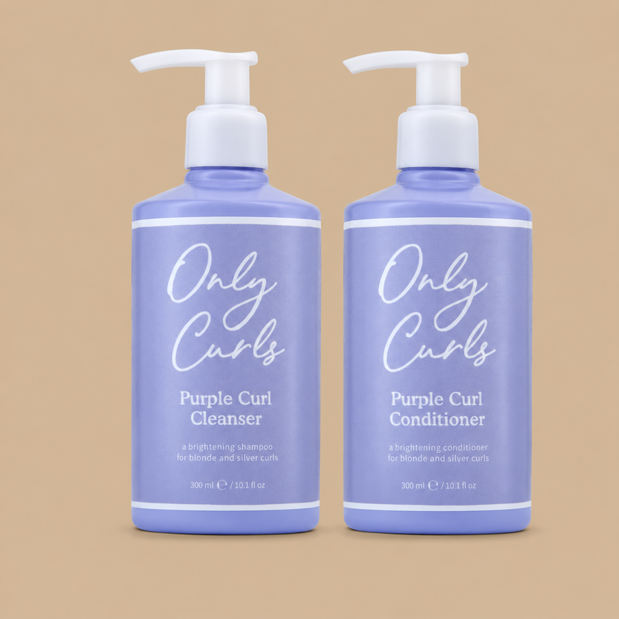 Only Curls Purple Shampoo & Conditioner Set