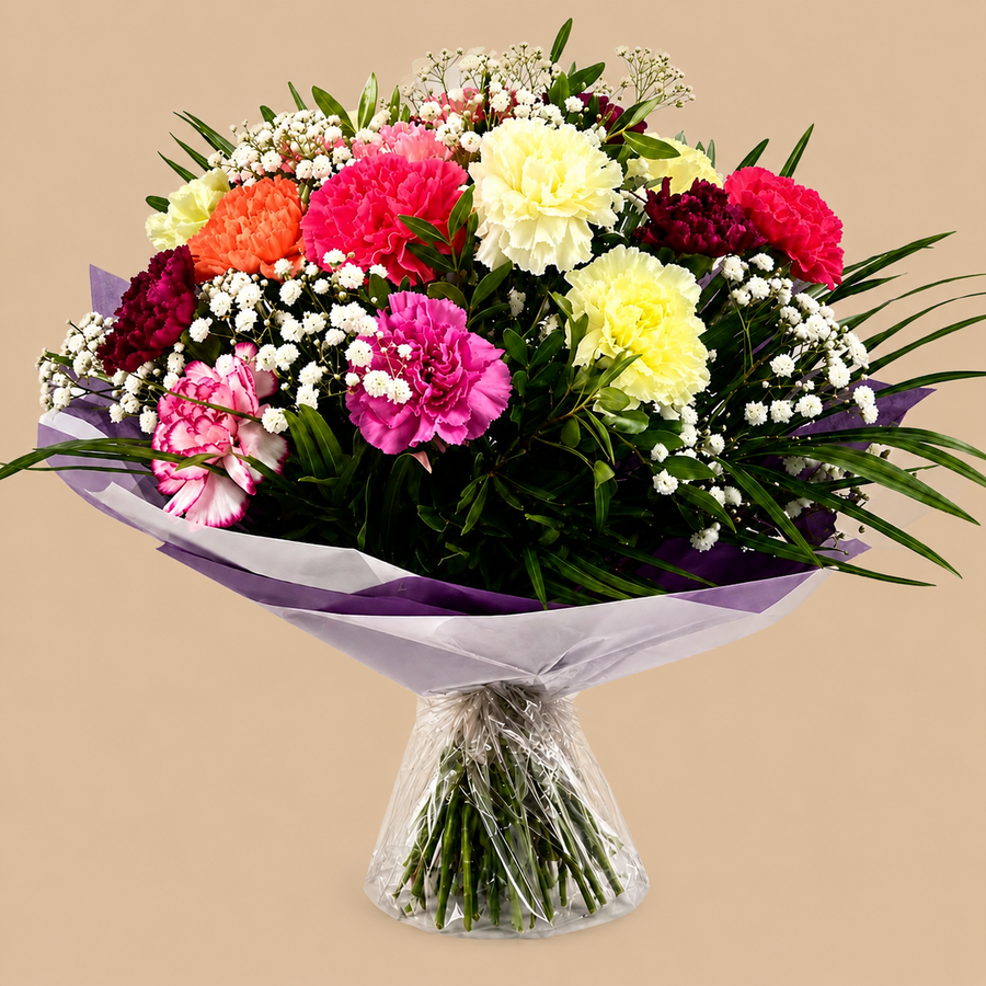 Fresh Feelings Carnation Bouquet
