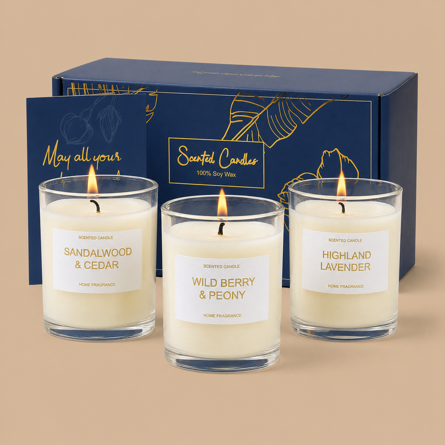 PROFIKLA Scented Candle Set