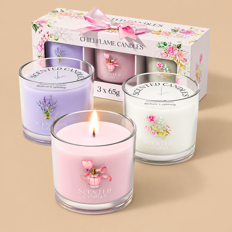 CHILLFLAME Scented Candle Set