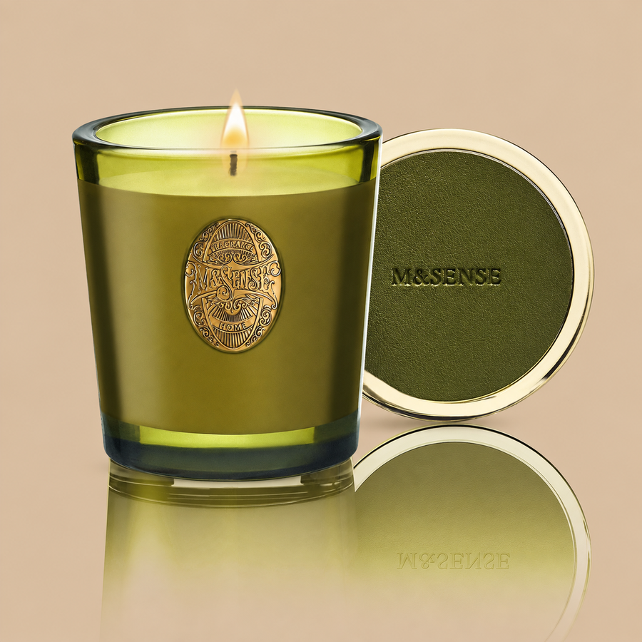 M&SENSE Sandalwood Jasmine Candle