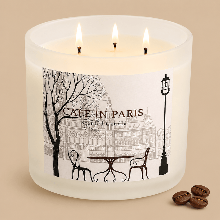 Aromatherapy Scented Candle - Coffee & Milk