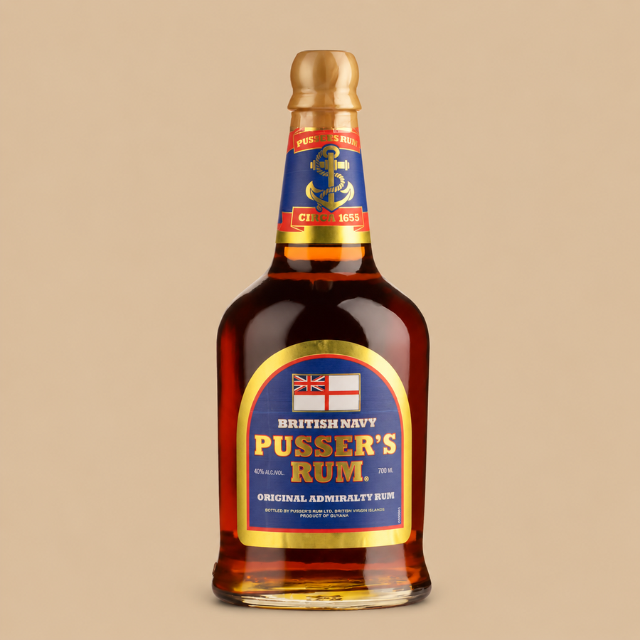Pusser’s Blue Label British Navy Rum 70cl