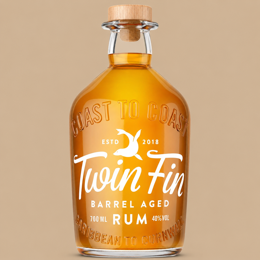 Twin Fin Barrel Aged Rum 70cl