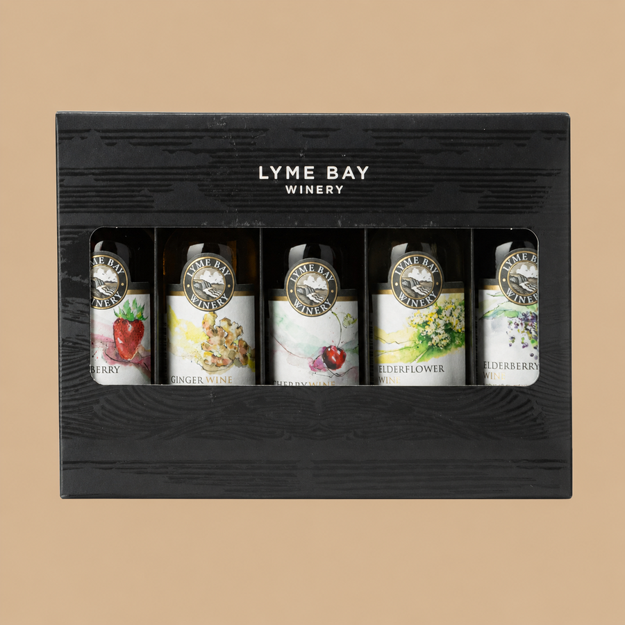 Lyme Bay Winery Miniature Fruit Wine Gift Box 5cl