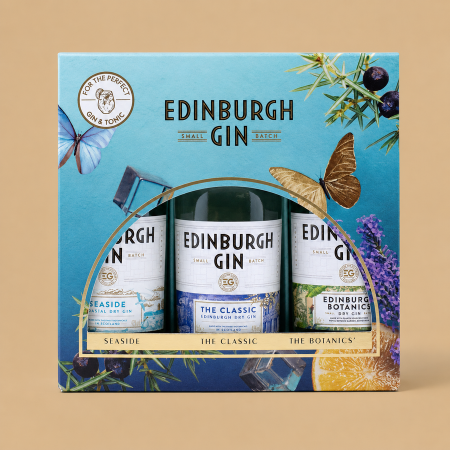 Edinburgh Gin London Dry Trio
