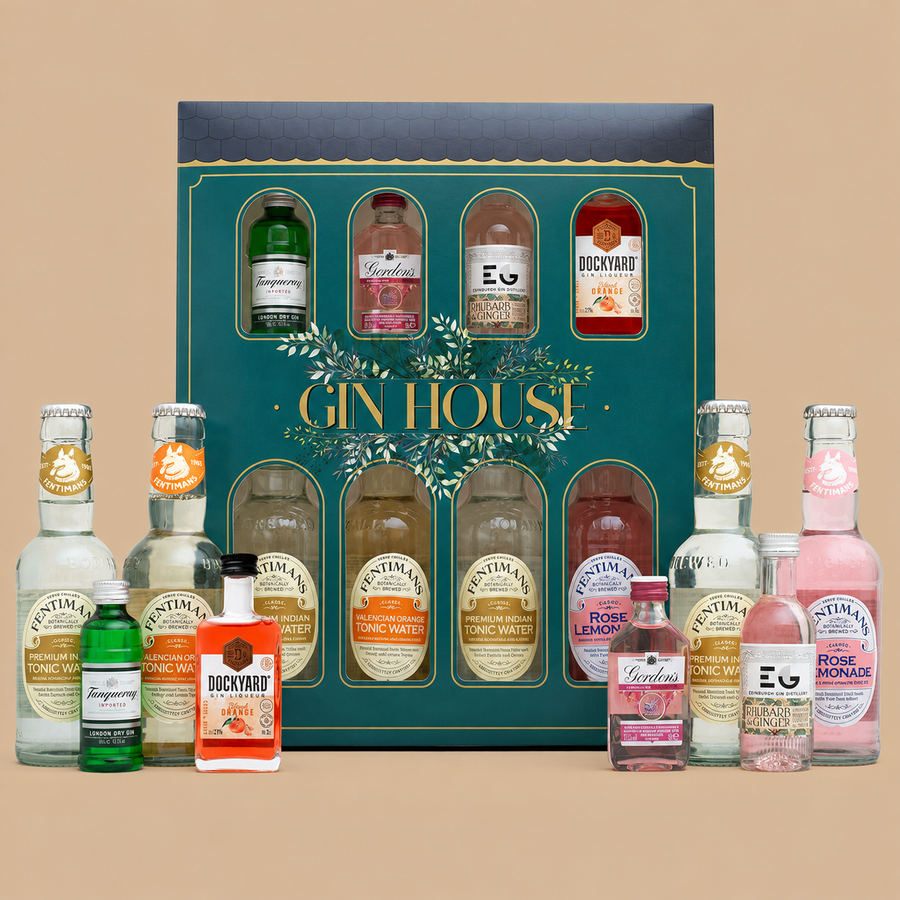Gin House Flavoured Gin & Tonic Gift Set
