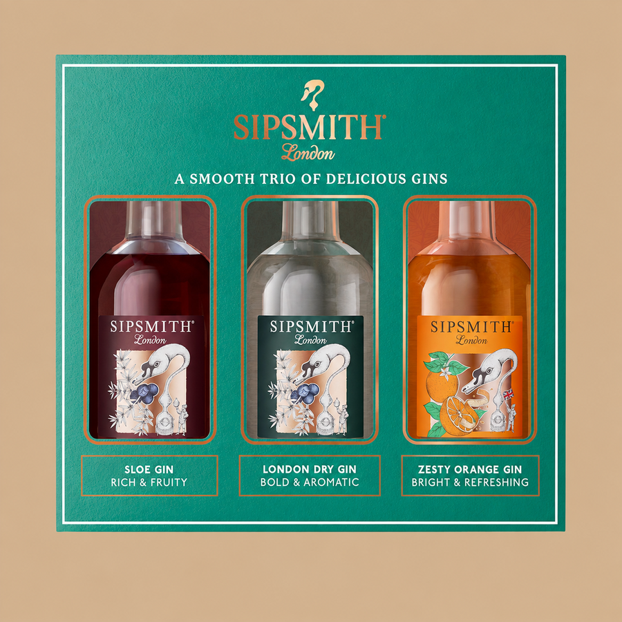 Sipsmith Triple Gin Mini Set