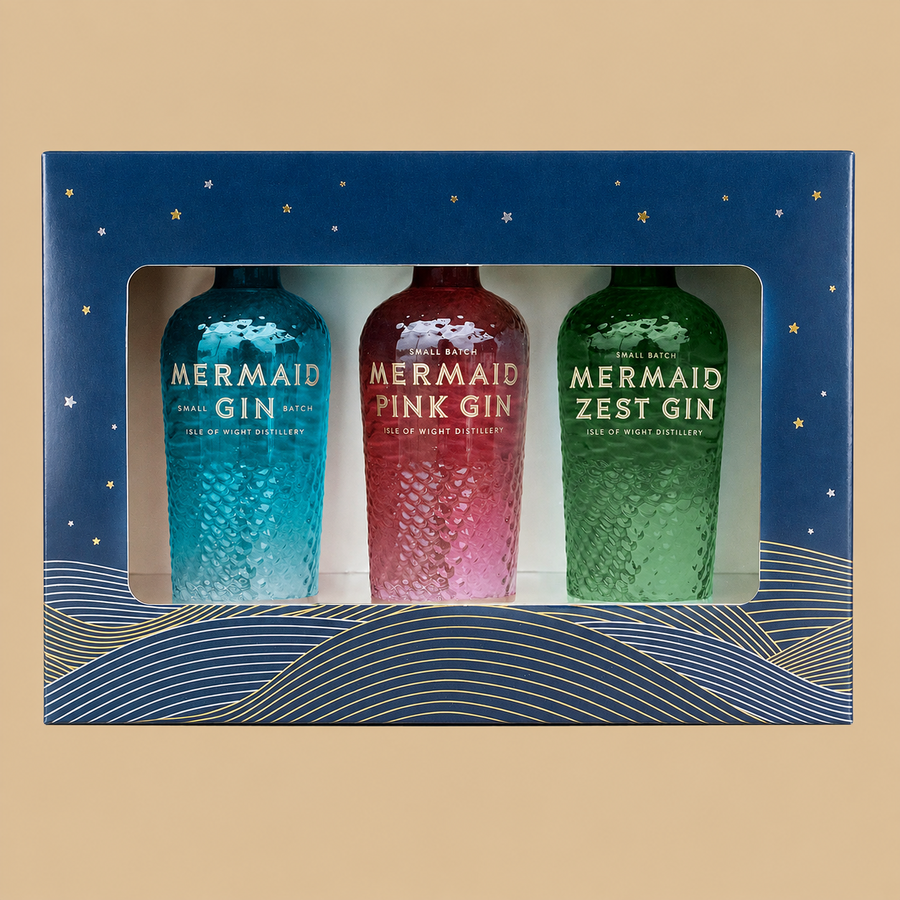 Mermaid Gin Miniature Gift Set