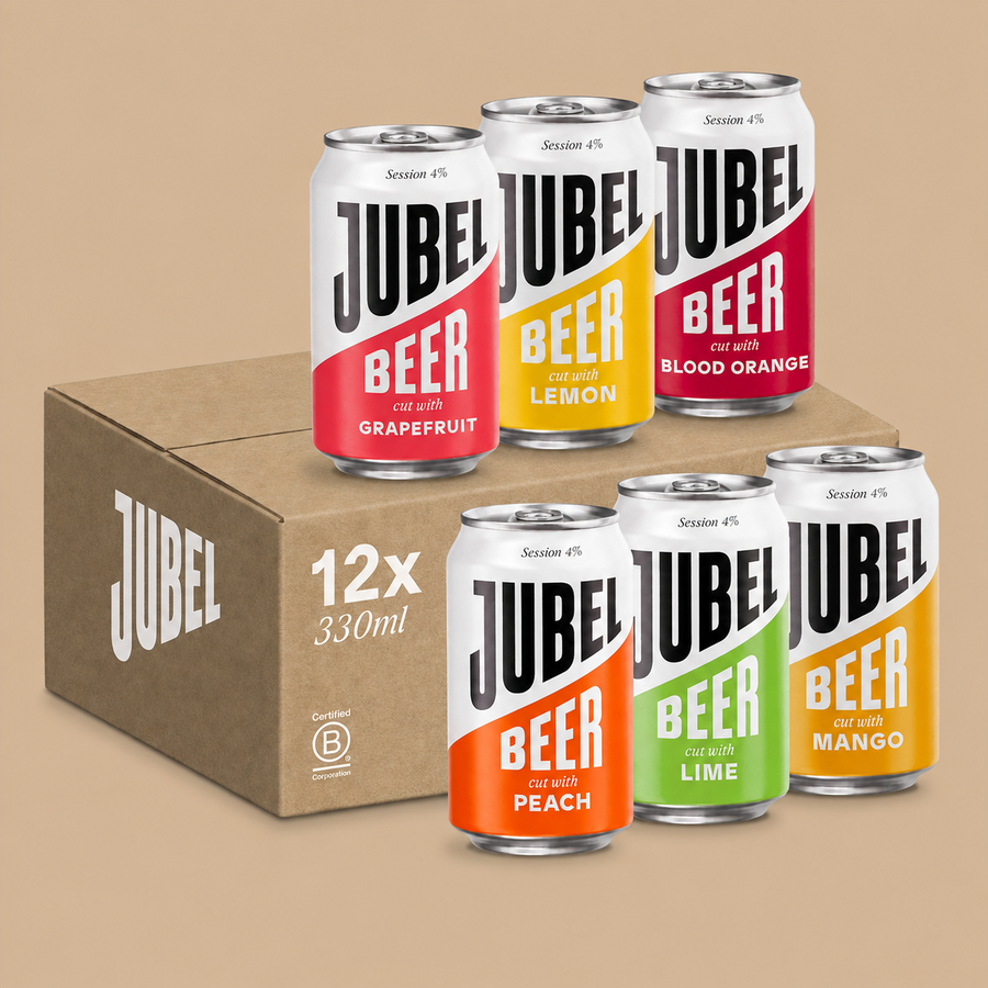 JUBEL Fruit Lager Beer Mixed Pack