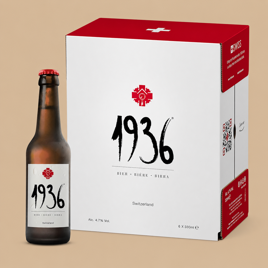 1936 Bière Premium Swiss Lager Beer Gift Set