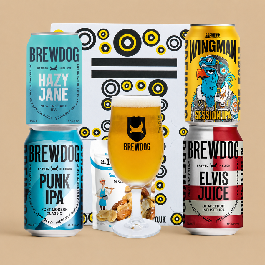 BrewDog Craft Beer & Glass Gift Set