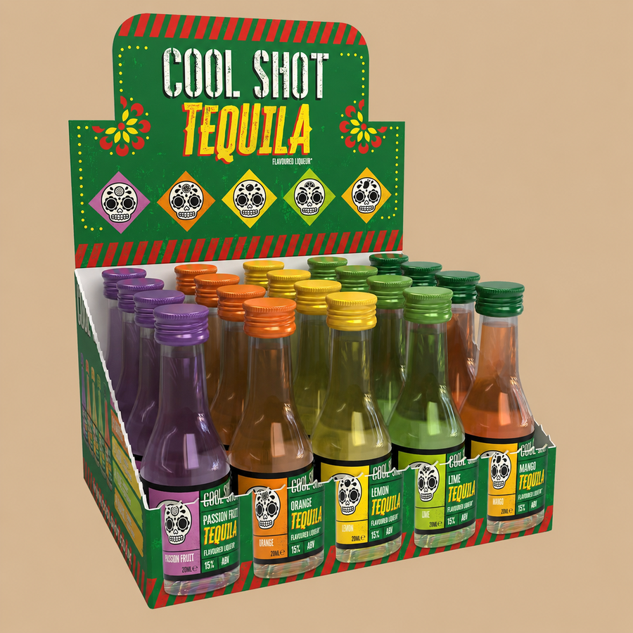 Cool Shot Mixed Tequila Shots Gift Set